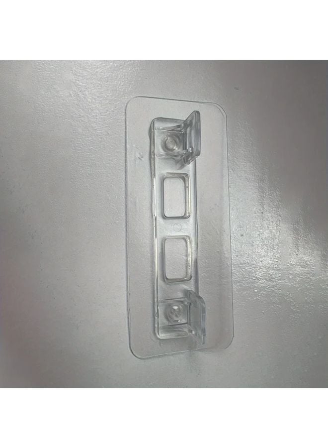 10 قطع دعامات رف قوية ذاتية اللصق لا تتطلب التثقيب 11.9 × 4.8 سم - Image 1