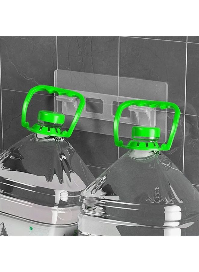 10 قطع دعامات رف قوية ذاتية اللصق لا تتطلب التثقيب 11.9 × 4.8 سم - Image 3