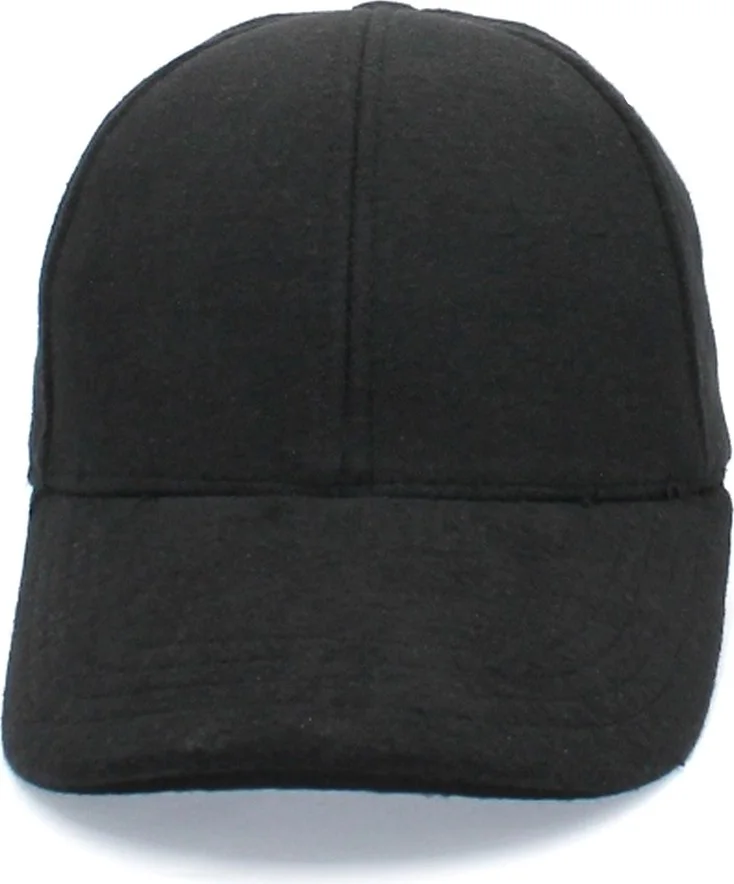 Cappello Men's Black Stamp Flat Hat Cap CAPKASR001