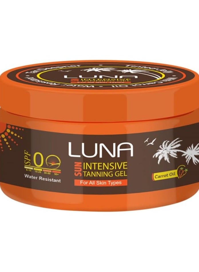 Luna intensive tanning gel, 130 gm - Image 1