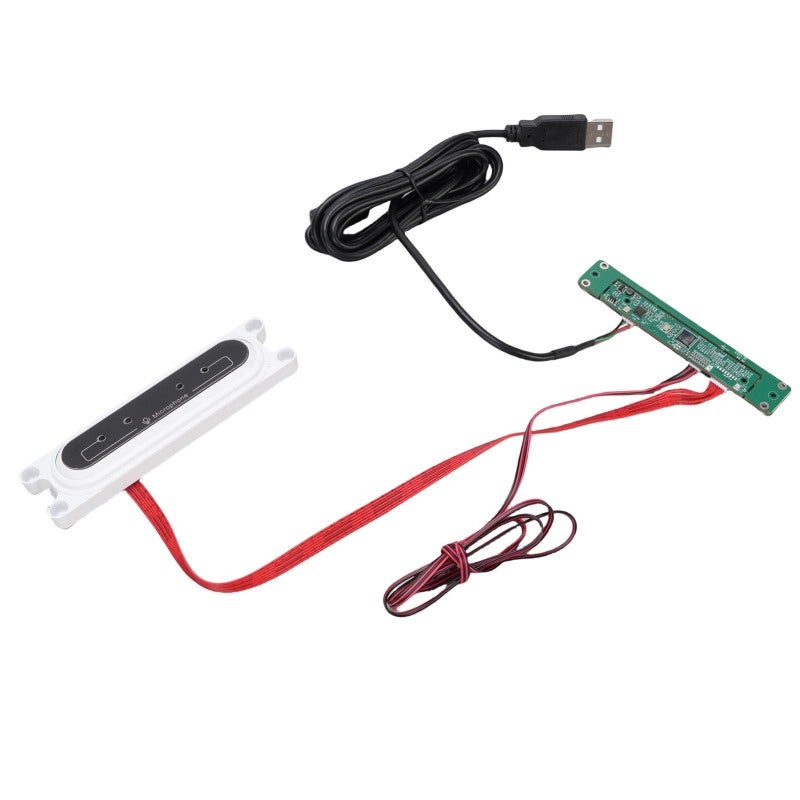 Embedded 4 Arrays Omnidirectional Microphone Adjustable Bracket Speech Recognition Machine White - Image 3