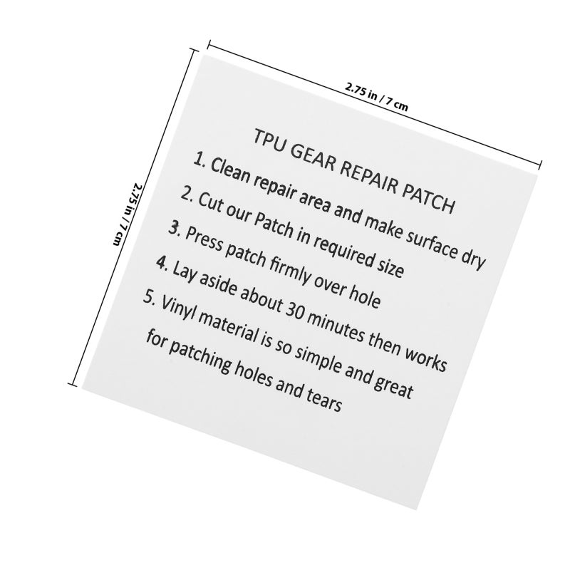 10pcs TPU Repair Patch Inflatable Products Repair Sticker Adhesive Patches - Image 2
