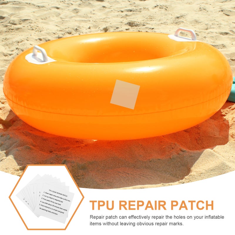 10pcs TPU Repair Patch Inflatable Products Repair Sticker Adhesive Patches - Image 4