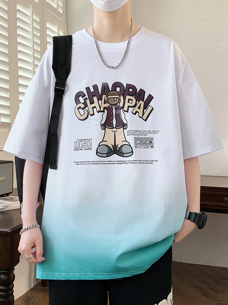 Junior High School Students 12-15 Years Old Boy Summer 13 Short-Sleeved T-Shirt 14 Cotton Half-Sleeved 16 Teenagers Big Children'S Clothes 17 - Image 3