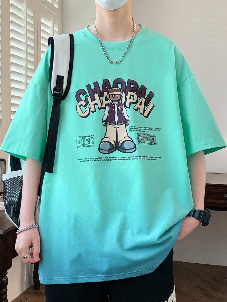 Junior High School Students 12-15 Years Old Boy Summer 13 Short-Sleeved T-Shirt 14 Cotton Half-Sleeved 16 Teenagers Big Children'S Clothes 17 - Image 5