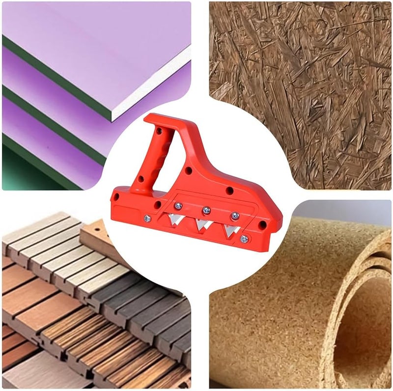 45 Degree 60 Degree Gypsum Board Cutter Plasterboard Edger For Woodworking Baseboard Trim - Image 4