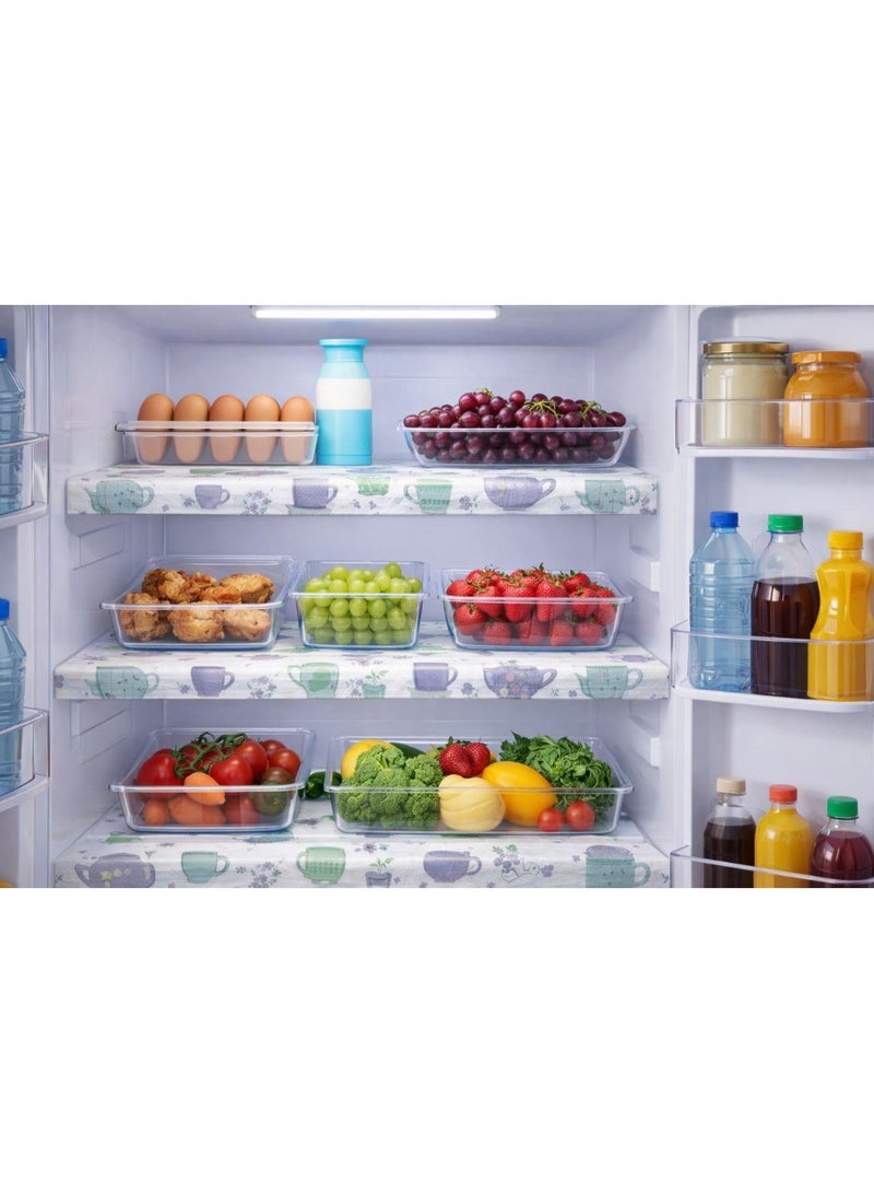 "Organization Touch" Fridge Mats (4-Piece Set) – Elegance Maintaining the Cleanliness and Order of Your Fridge - Image 4