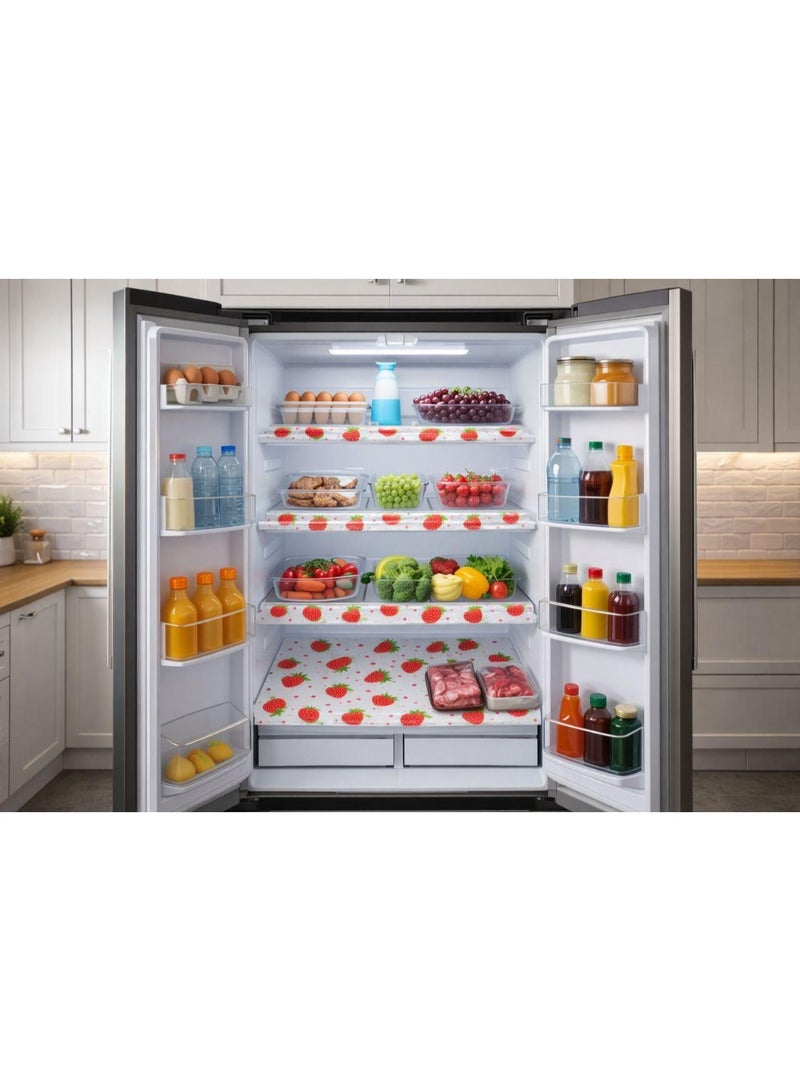"Organization Touch" Fridge Mats (4-Piece Set) – Elegance Maintaining the Cleanliness and Order of Your Fridge - Image 3