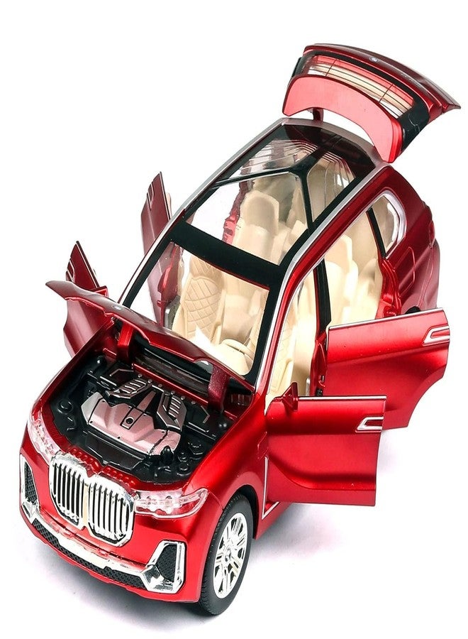 VARIYA ENTERPRISE® Exclusive Alloy Metal Pull Back Die-Cast Car Diecast Metal Pullback Toy Car with Openable 6 Doors,Light Music Boys Gifts Toys (1:32 B-M-W X7 - Multicolor) - Image 1