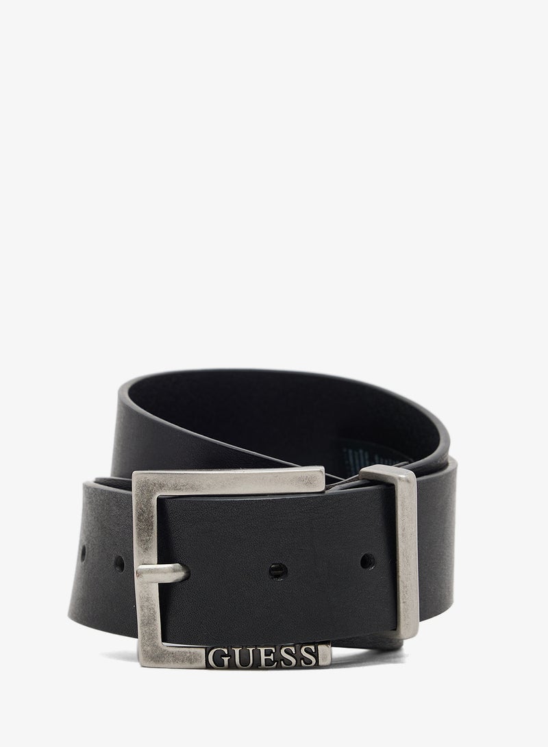 GUESS Vinatage Allocated Hole Leather Belt - Image 1