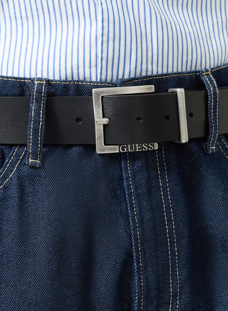 GUESS Vinatage Allocated Hole Leather Belt - Image 4