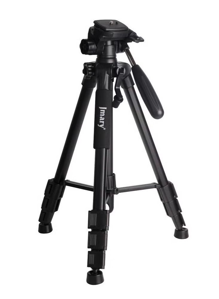 Jmary Professional Aluminum Tripod Monopod For All DSLR Cameras (Black) KP-2254 - Image 1