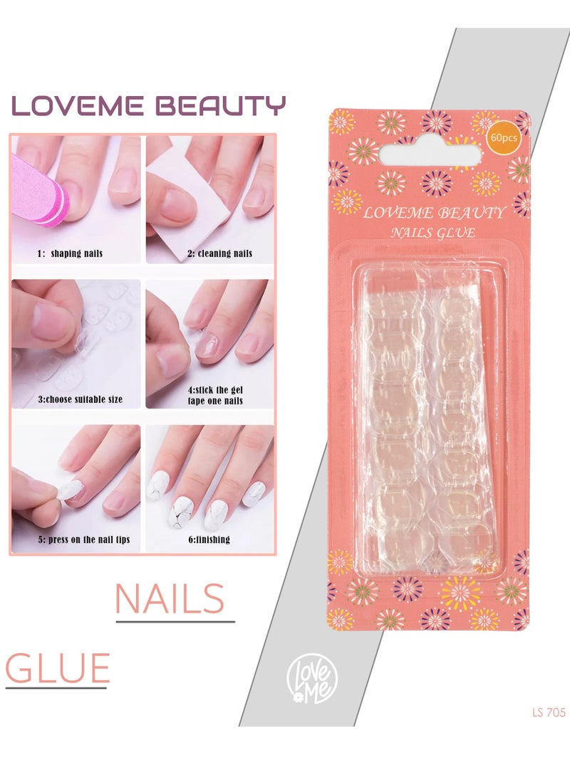 LOVEMEBEAUTY Double Sided Adhesive For Artificial Nails 