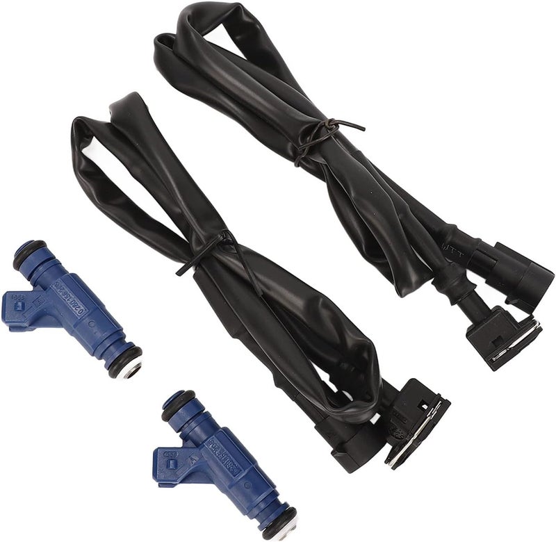 Fuel Injector Set, Replacement for Sportsman 700 800 EFI with Pigtail Harness, OEM 1202863 1253558 1004332 0280156208 - Image 4