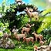 WinnerWhy 12 Pcs Mini Forest Animals Small Safari Animal Figurines Plastic Jungle Zoo Wild Life Animals for Cake Toppers DIY Garden Dollhouse Accessories Micro Landscape Christmas Aquarium Decor Gifts - Image 4