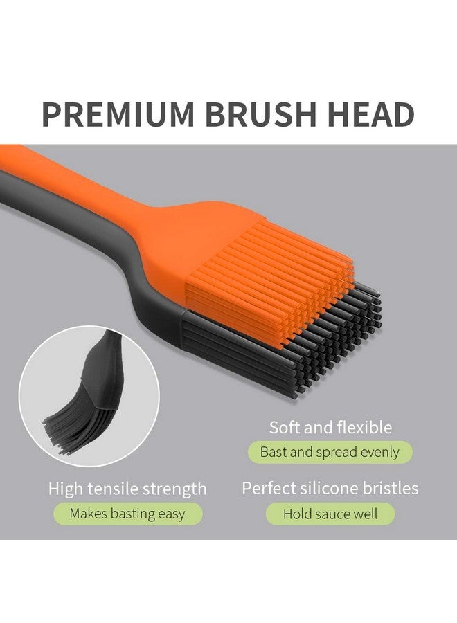 Consevisen Sheknows Food Grade Dishwasher Safe Silicone Basting Pastry Brush Spread Oil Butter Sauce Marinades for BBQ Grill - Image 4