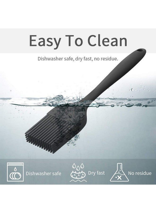 Consevisen Sheknows Food Grade Dishwasher Safe Silicone Basting Pastry Brush Spread Oil Butter Sauce Marinades for BBQ Grill - Image 5