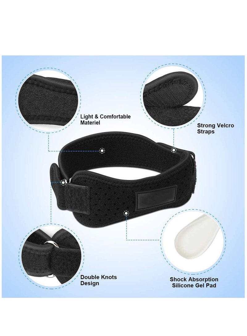 KASTWAVE Knee Brace Support Adjustable Compression Sleeve Wraps Pads New Generation Knee Protector for Single Pack Large for Outdoor Sports 1count - Image 4