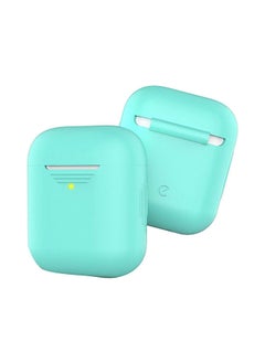 NIBEMINENT Podskinz Keychain Case Cover For Apple AirPods 1/2 Green  - Image 3