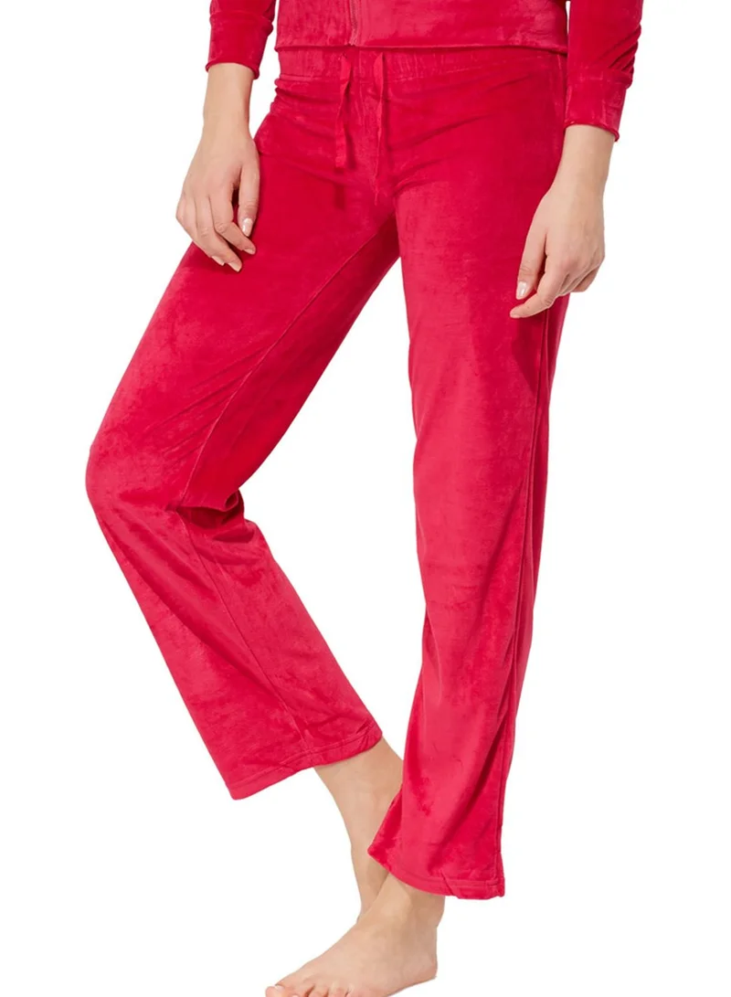 Outdoor Velour Jacket & Pants Set