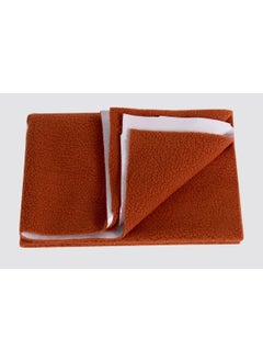 The Furnishing Tree The Furnishing Tree Waterproof Cotton Baby Dry Sheet Bed Protector Sheet Small Toddler Size LxW 19x28 in inches Brown  - Image 2