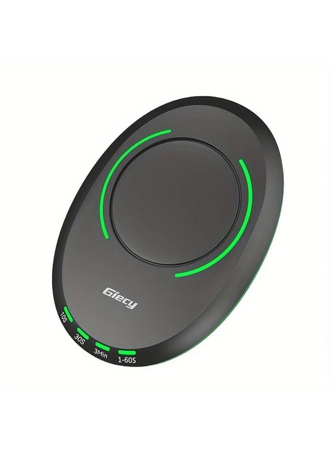 Black Ultra Thin Anti Sleep Mouse Mover Adjustable Time Interval USB Powered - Image 5