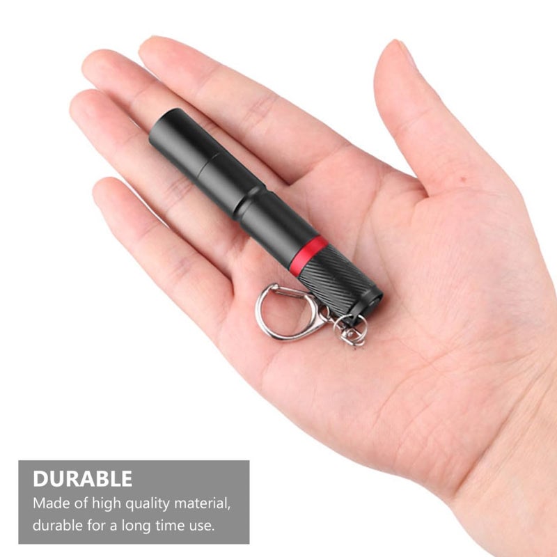 Mini LED Flashlight with Clip Waterproof Fixed Focus Pen Light for Outdoor Camping Emergency - Image 5