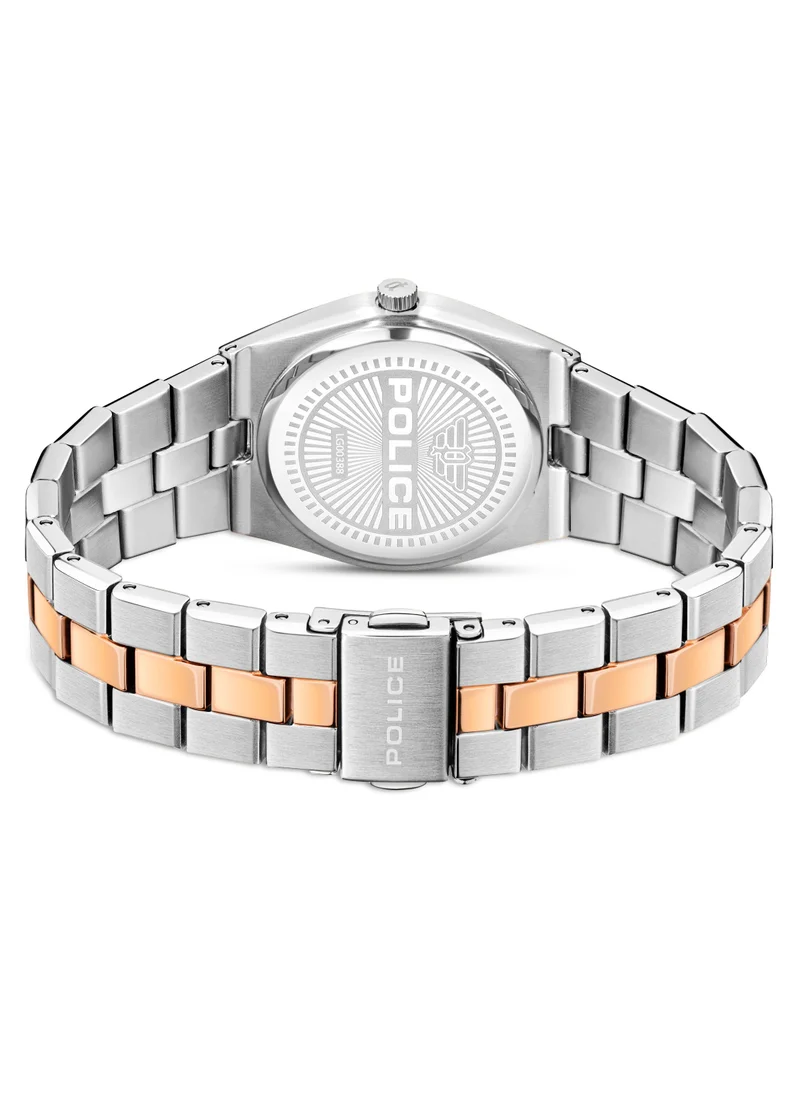POLICE Vogue 32mm Women's Analog Watch with Two-tone Stainless Steel Bracelet