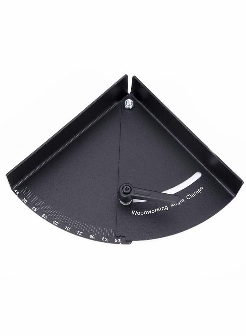 SYOSI Corner Clamps, 90 Degree Right Variable Angle Woodworking Protractor Clip Tools with Adjustable Swing Corner for Woodworking, Cabinet, Drawer, Photo Frame  - Image 2