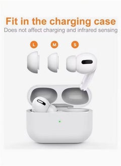 Generic 12-Piece Replacement Ear Buds For AirPods Pro White  - Image 2