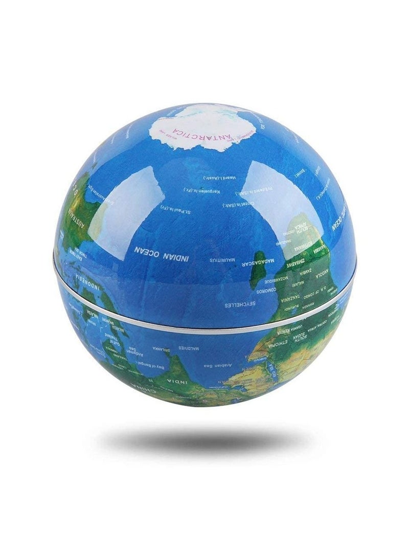 C Shape LED World Map Floating Globe Tellurion Magnetic Levitation Light Antigravity Magic/Novel Light Home Decor - Image 2