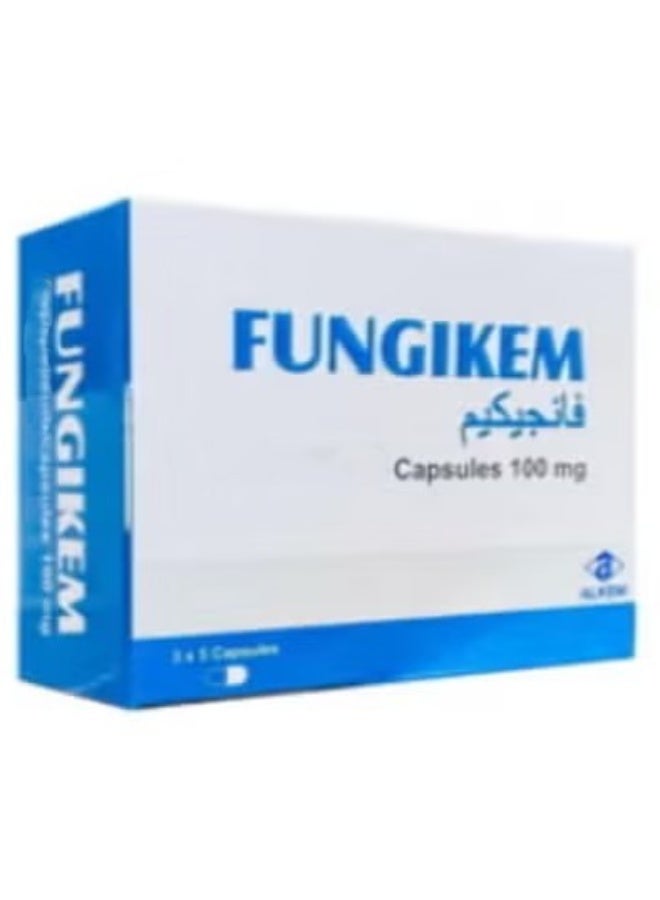 Alkem Fungikem 100mg Capsules, Pack of 15's - Image 1