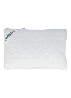 Cannon Eco Friendly Polyester Jacquard Dreaming Pillow White 50 x 75 + 5 cm CN P50X75JCQ  - Image 2