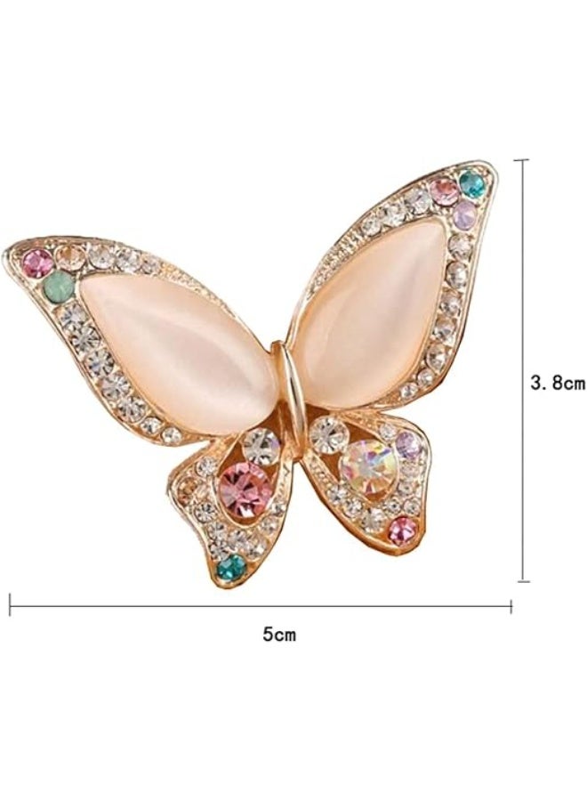 Goolsky Butterfly Brooch for Women Rhinestone Brooches Fashion Colorful Butterfly Brooch Fashion Wedding Jewelry - Image 5
