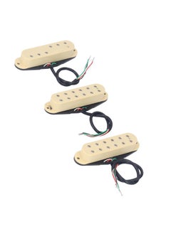 Thoraya Single Coil Pickup Set 3 Piece Neck Middle Bridge Pickups for Stratocaster Guitar  - Image 3