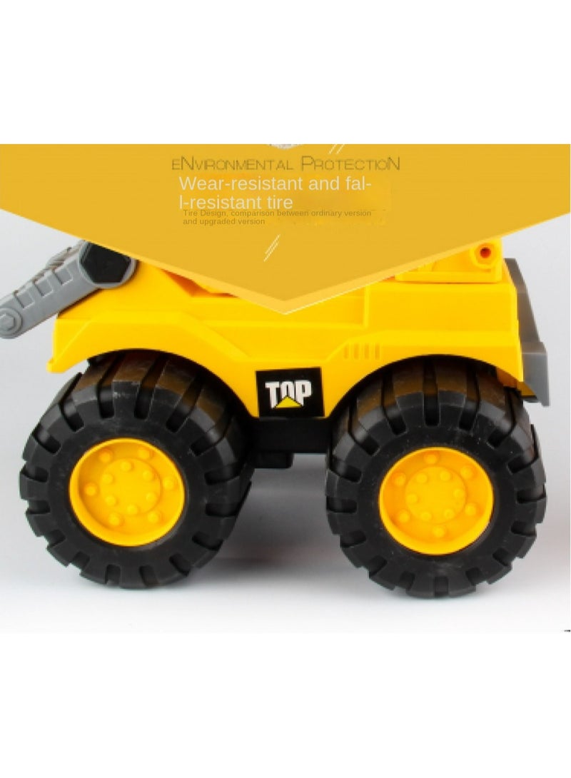 طراز لعبة الرافعة الشوكية للحفار للأطفال، مقاوم المرح القوي والخفيف (أصفر) - Image 3