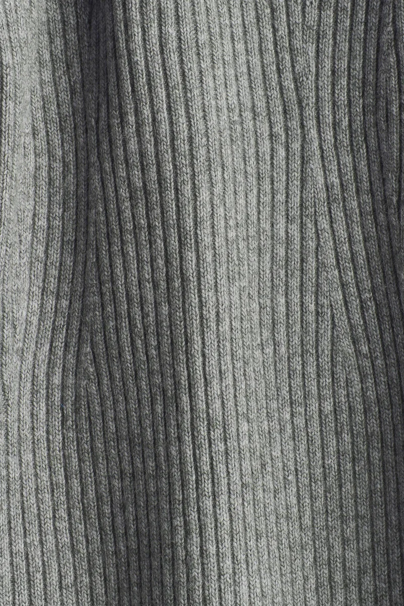 اتش اند ام Rib-Knit Boat-Neck Dress