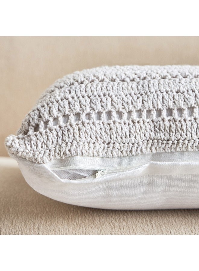Home Box White Haven Velin Croatia Stripe Filled Cushion 50 x 30 cm  - Image 3