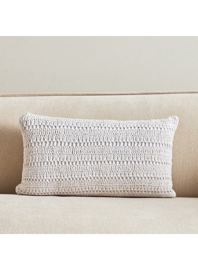 Home Box White Haven Velin Croatia Stripe Filled Cushion 50 x 30 cm  - Image 4
