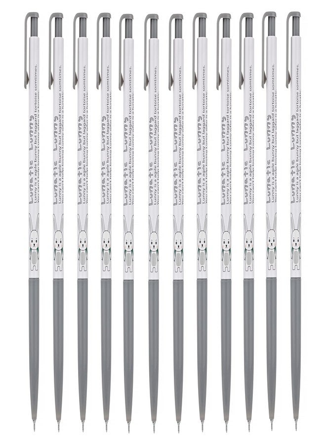 ZEESOON OASISGUEST Xeno Lunatic Lunny 0.38mm Slim Ball Point Pen Dozen Box 12 Pcs, Made in Korea (Black 12pcs) (Black 12pcs) - Image 2