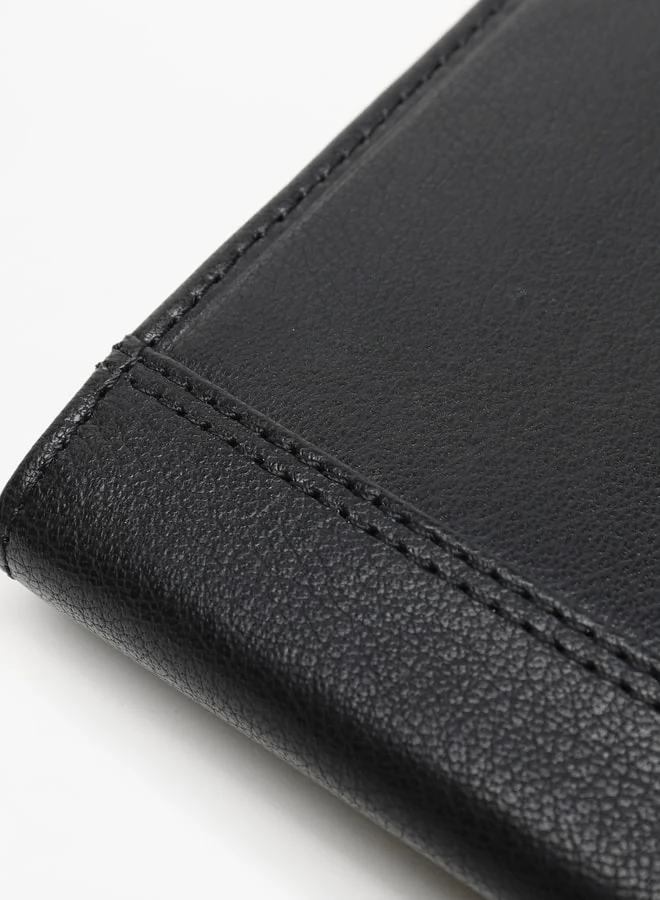 ال بي ال من شو اكسبرس Men's Solid Bi-Fold Wallet