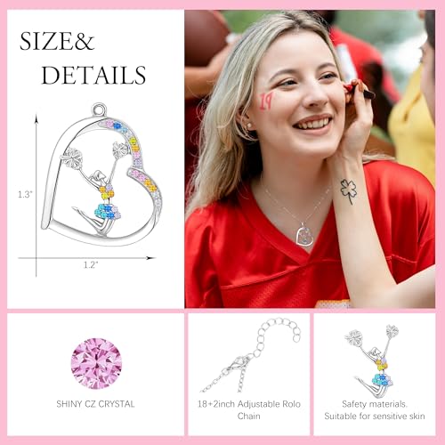 SiplyHaven Cheerleader Gifts Set - Cheer Stuff for Girls Cheerleading Lovers Gift for Women Sports Fans, Birthday & Christmas Presents, Gifts for Teenage Girls - Image 5