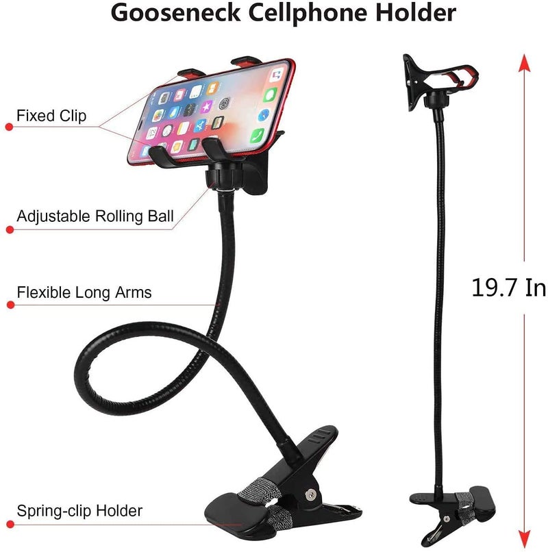 SKYCELL Flexible Mobile Holder for Table Phone Stand Lazy Holder for Bed, Video Mobile Holder - Image 2