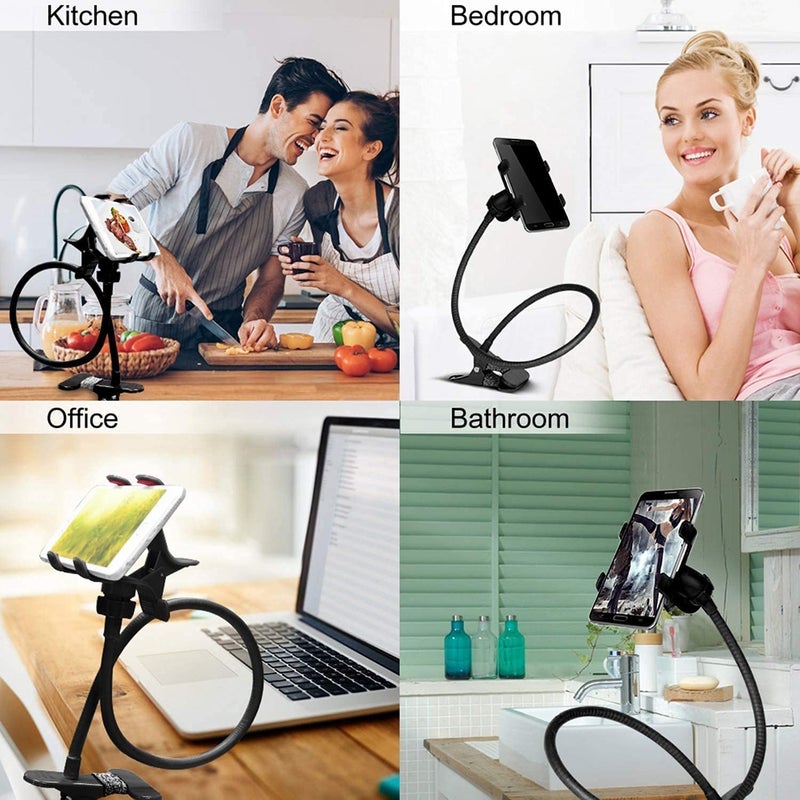 SKYCELL Flexible Mobile Holder for Table Phone Stand Lazy Holder for Bed, Video Mobile Holder - Image 4