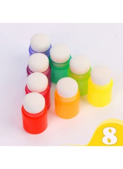 Yoseng 16 Pcs Ink Blending Brushes For Card Making,Card Making Supplies,Finger Blending Brushes Daubers With Storage Box,Crafter Color Coded Handles Ink Blender Tool,Brush Head Diameter 0.77"(Light)  - Image 5