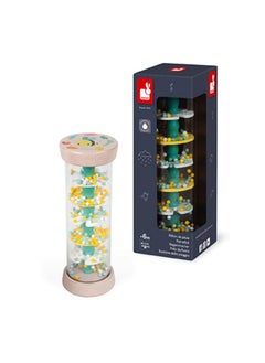 Janod Wooden Rainstick - Pure Collection With Water-based Paint, From 6 Months Old  - Image 2