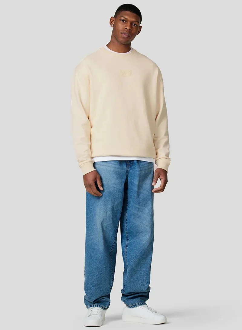Red Bull  Red Bull Racing Unisex Tonal Oversized Crew Neck  | Best Price UAE