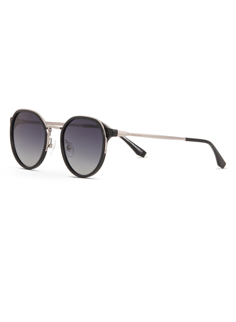 DESPADA Despada Unisex Full Rim Polarized Round Sunglasses DS 2371 C2 - Image 3