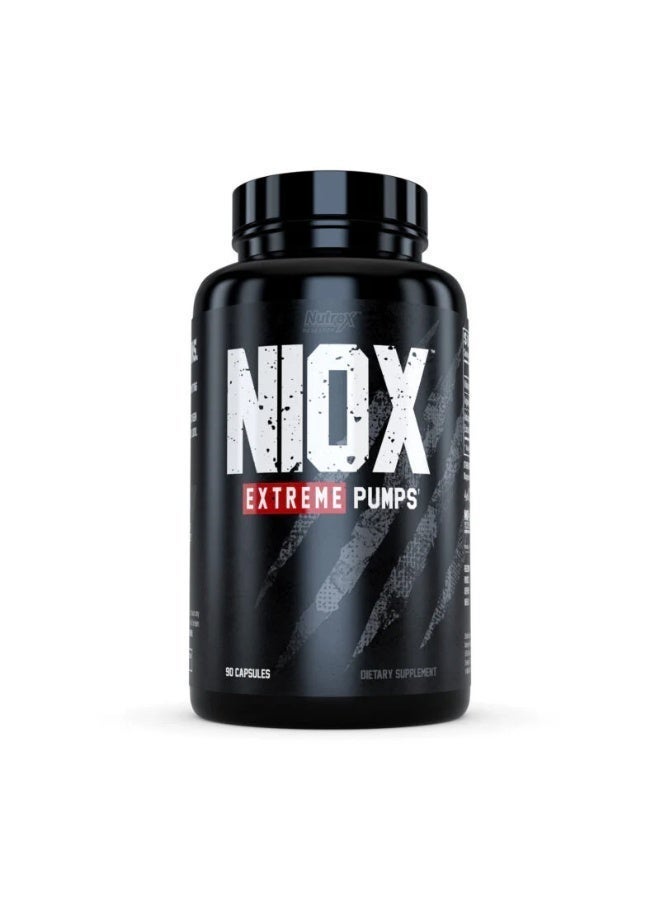Nutrex Research, Niox, Extreme Pumps, 90 Capsules - Image 2
