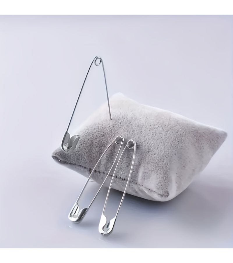 30 Pcs Galvanized Metal Safety Pins For Sewing Crafts And Clothing Tags - Image 4